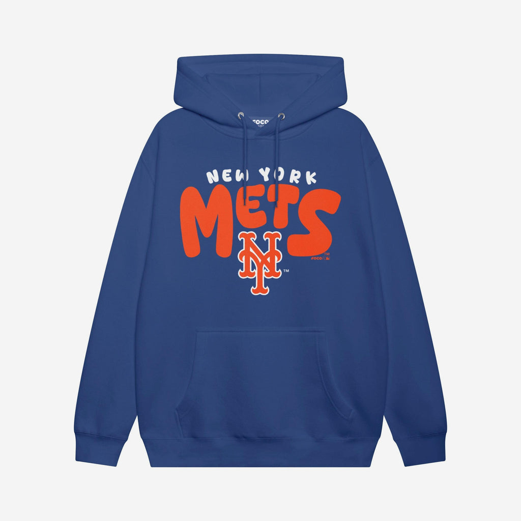 New York Mets Bubble Hoodie FOCO S - FOCO.com