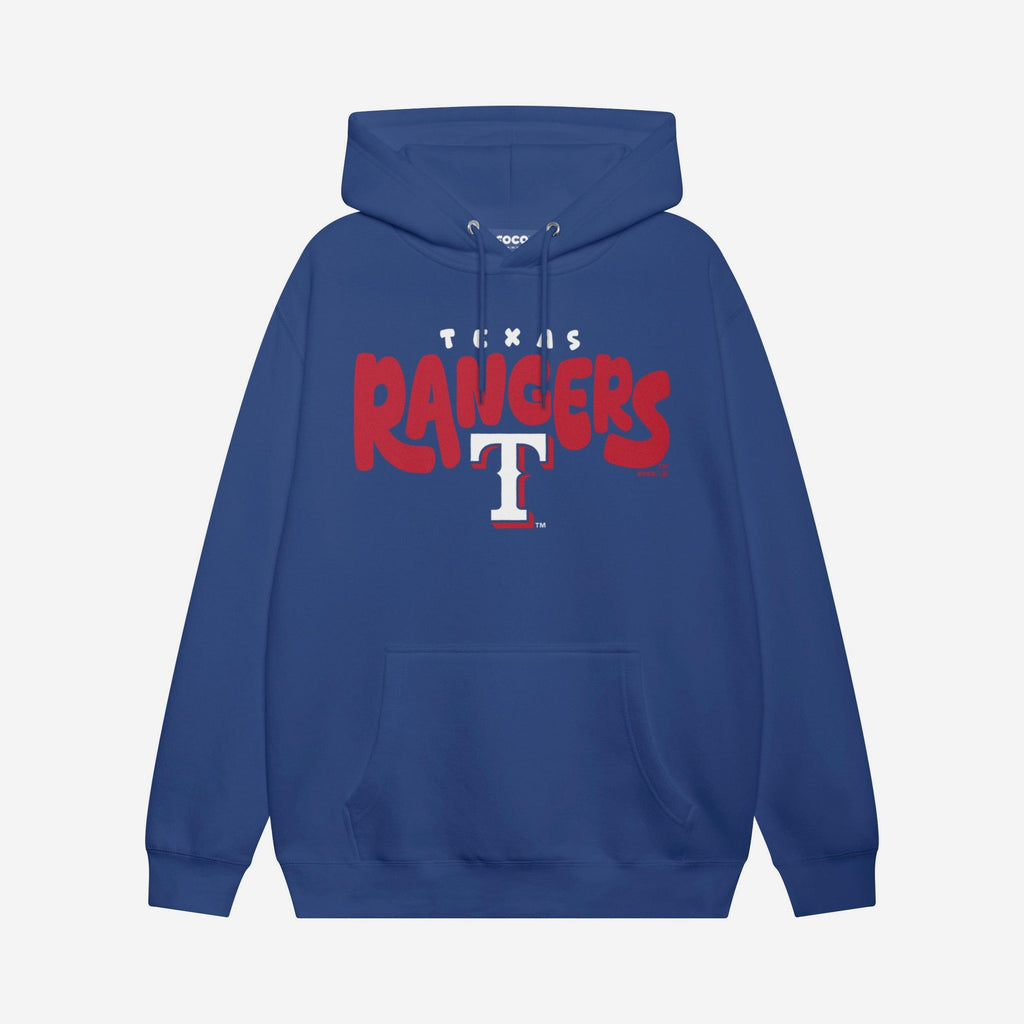 Texas Rangers Bubble Hoodie FOCO S - FOCO.com