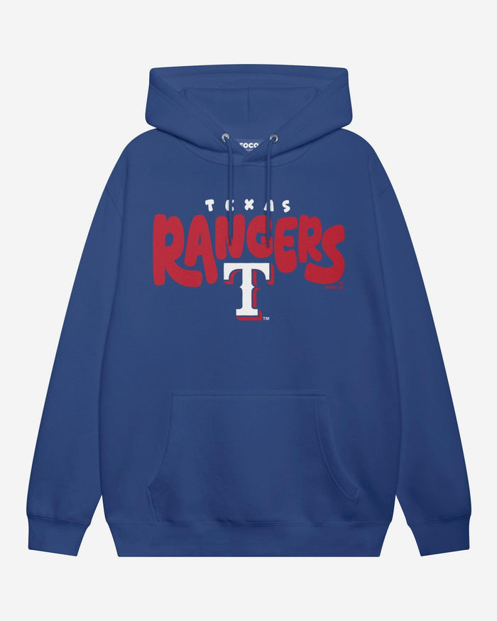 Texas Rangers Bubble Hoodie FOCO S - FOCO.com