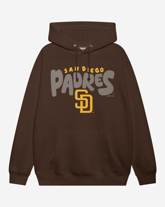 San Diego Padres Bubble Hoodie FOCO S - FOCO.com
