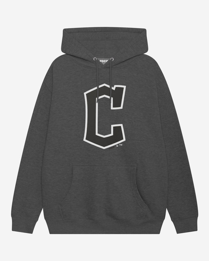 Cleveland Guardians Black & White Primary Logo Hoodie FOCO S - FOCO.com