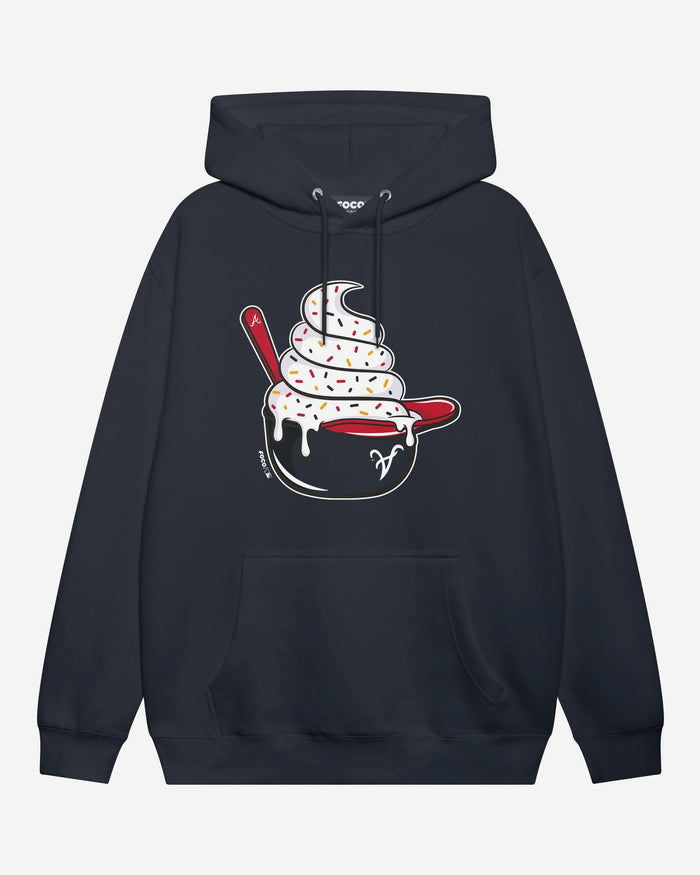 Atlanta Braves Ice Cream Helmet Hoodie FOCO S - FOCO.com