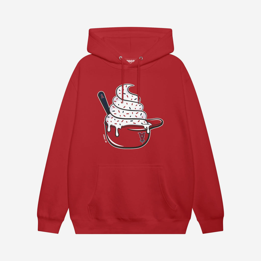 Los Angeles Angels Ice Cream Helmet Hoodie FOCO S - FOCO.com