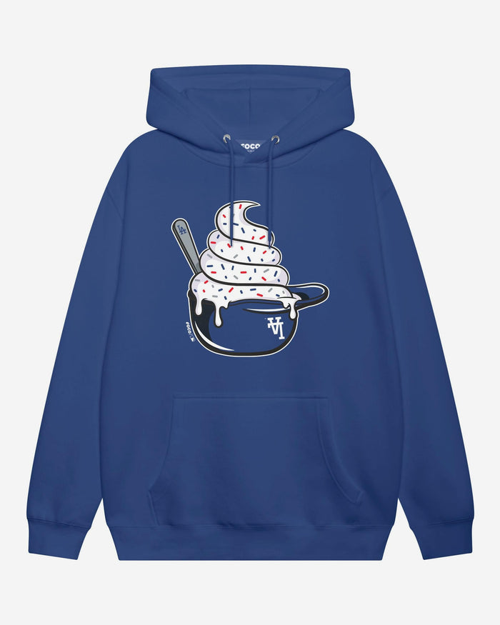 Los Angeles Dodgers Ice Cream Helmet Hoodie FOCO S - FOCO.com