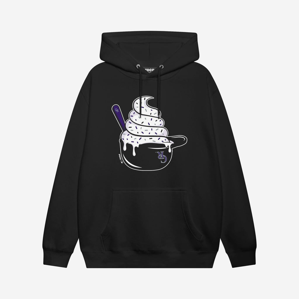 Colorado Rockies Ice Cream Helmet Hoodie FOCO S - FOCO.com