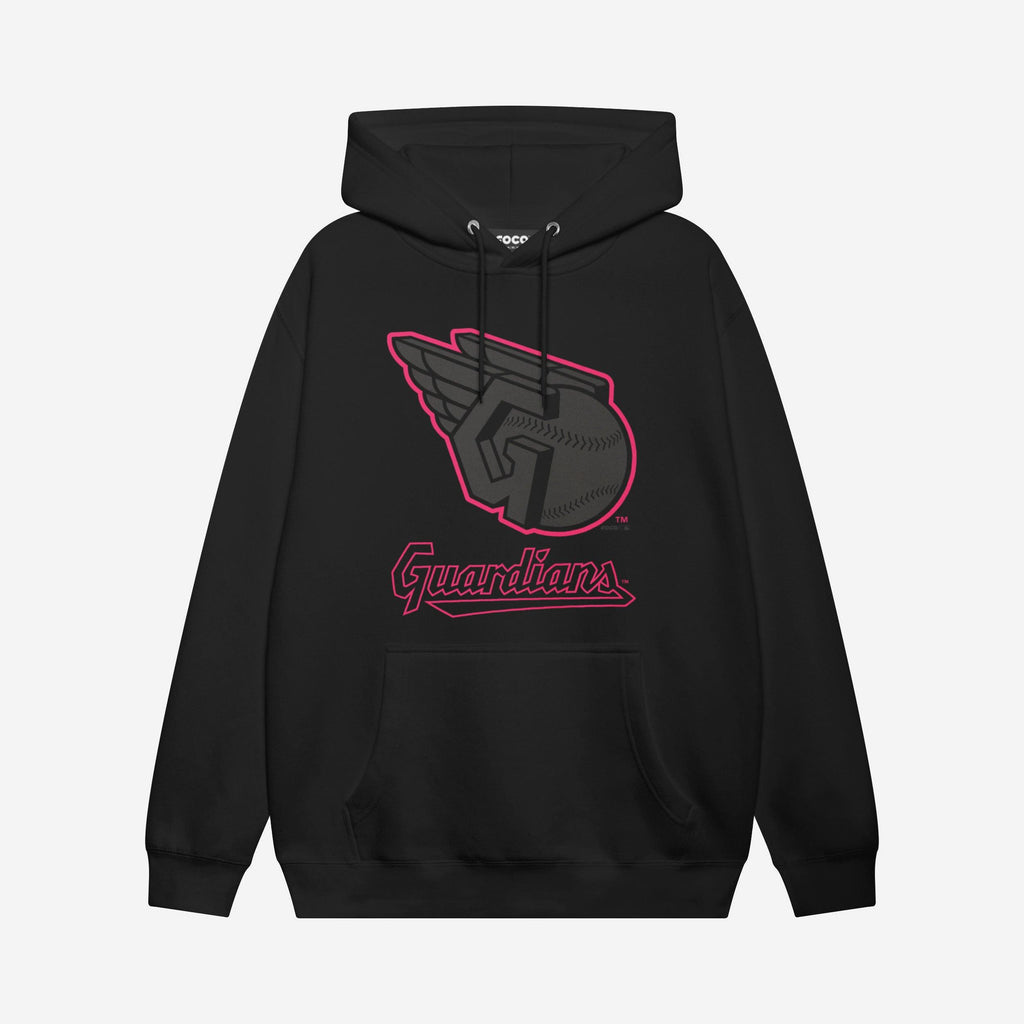 Cleveland Guardians Highlight Reel Hoodie FOCO Black/Neon Pink S - FOCO.com
