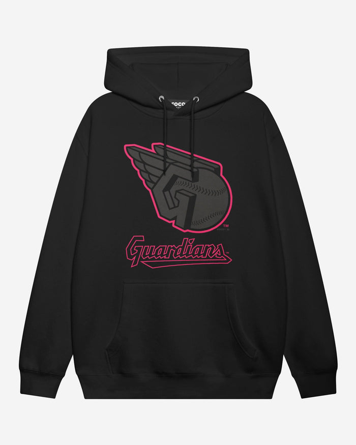 Cleveland Guardians Highlight Reel Hoodie FOCO Black/Neon Pink S - FOCO.com