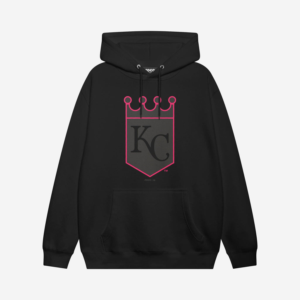 Kansas City Royals Highlight Reel Hoodie FOCO Black/Neon Pink S - FOCO.com