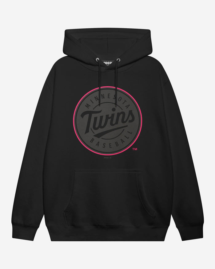 Minnesota Twins Highlight Reel Hoodie FOCO Black/Neon Pink S - FOCO.com