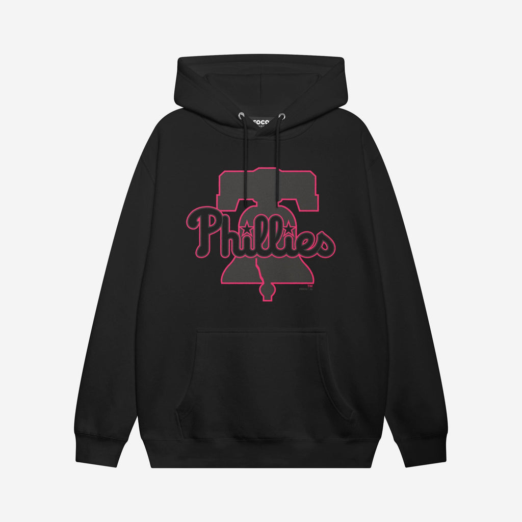 Philadelphia Phillies Highlight Reel Hoodie FOCO Black/Neon Pink S - FOCO.com
