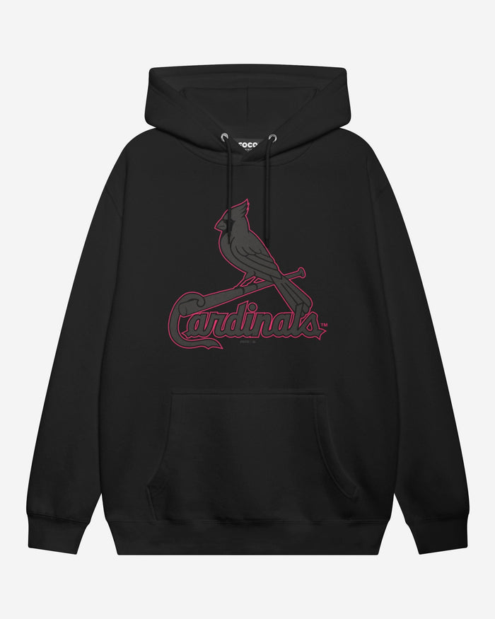 St Louis Cardinals Highlight Reel Hoodie FOCO Black/Neon Pink S - FOCO.com