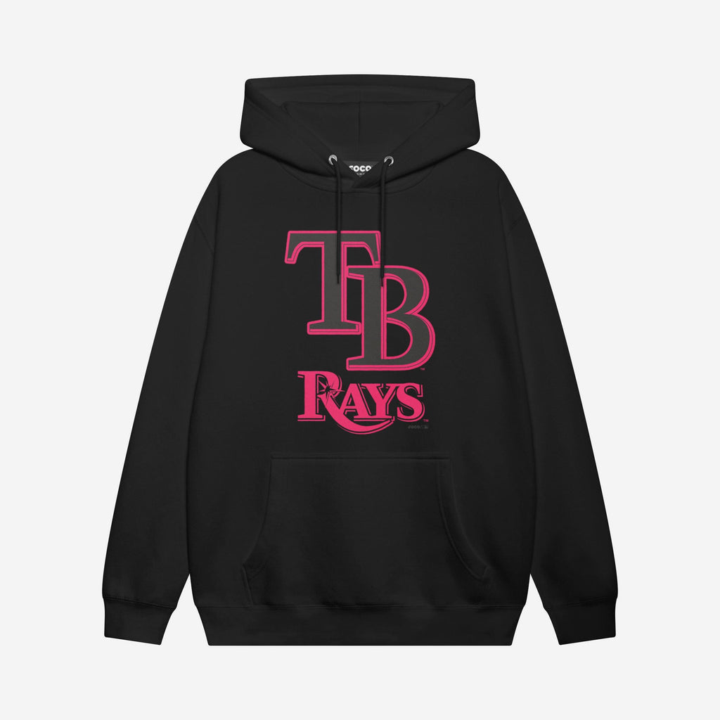Tampa Bay Rays Highlight Reel Hoodie FOCO Black/Neon Pink S - FOCO.com