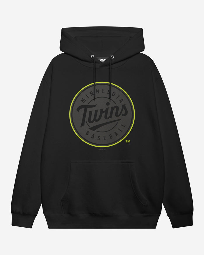 Minnesota Twins Highlight Reel Hoodie FOCO Black/Volt S - FOCO.com