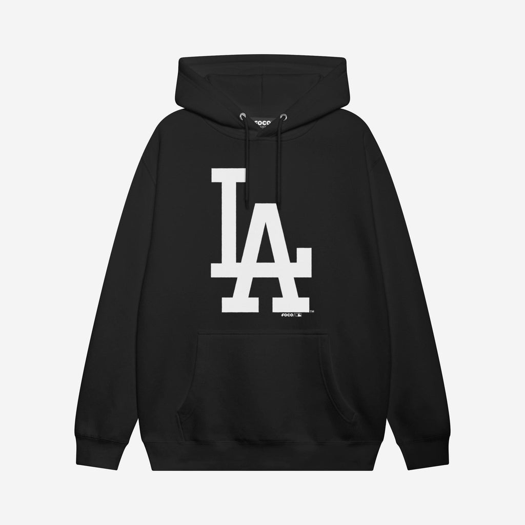 Los Angeles Dodgers White Logo Hoodie FOCO S - FOCO.com