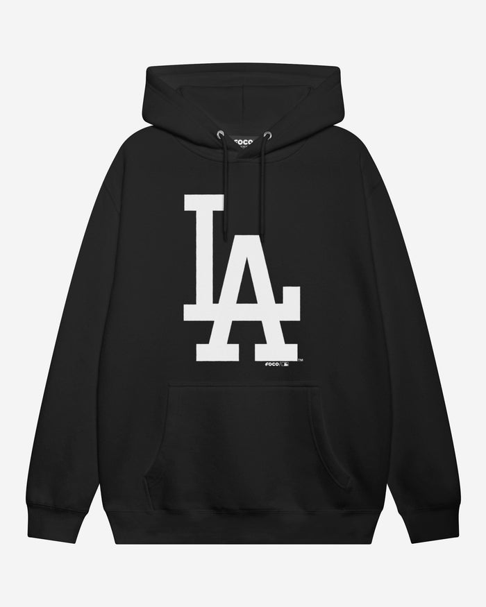Los Angeles Dodgers White Logo Hoodie FOCO S - FOCO.com