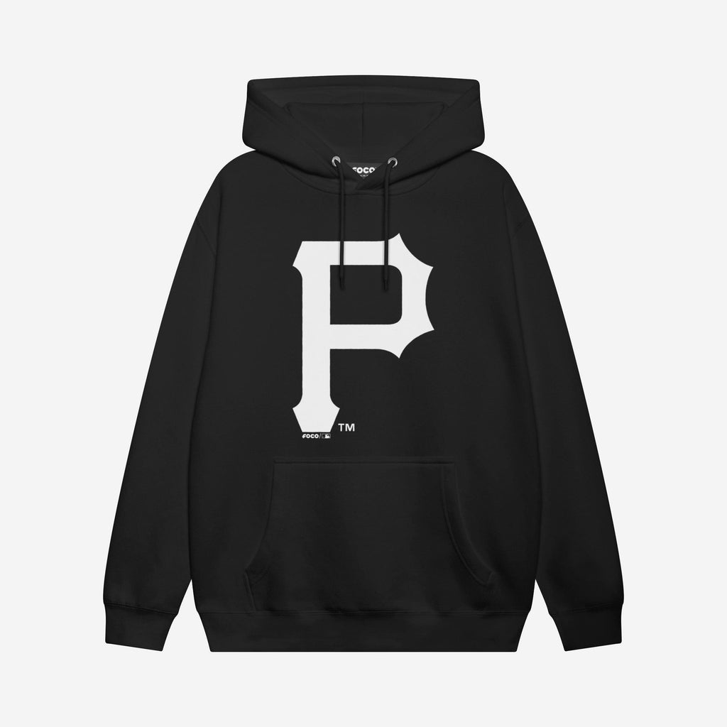 Pittsburgh Pirates White Logo Hoodie FOCO S - FOCO.com
