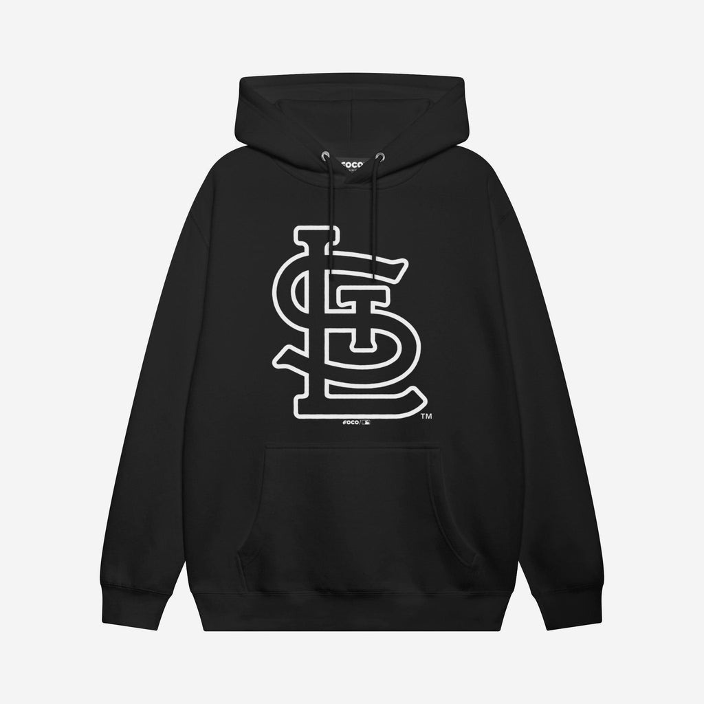 St Louis Cardinals White Logo Hoodie FOCO S - FOCO.com