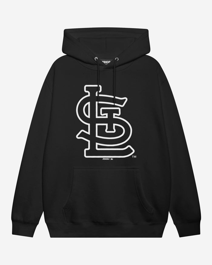 St Louis Cardinals White Logo Hoodie FOCO S - FOCO.com