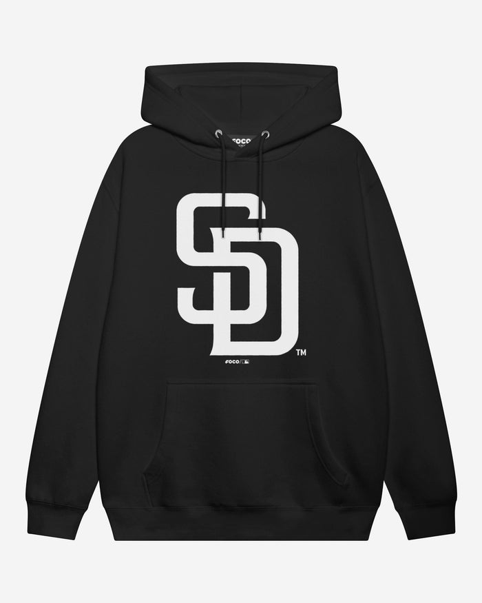 San Diego Padres White Logo Hoodie FOCO S - FOCO.com