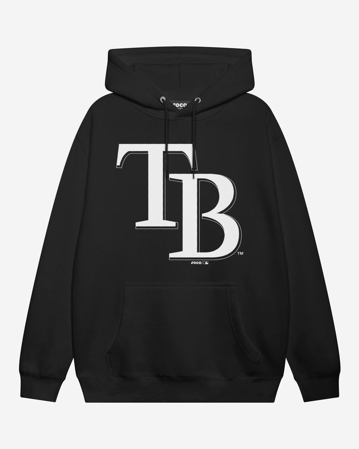 Tampa Bay Rays White Logo Hoodie FOCO S - FOCO.com