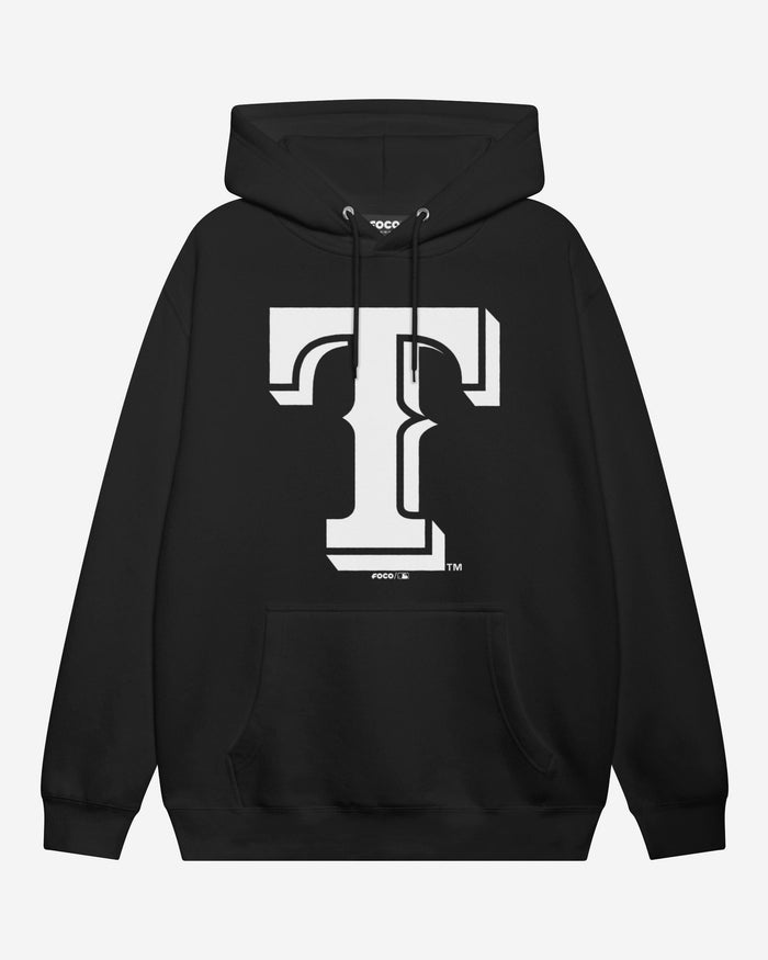 Texas Rangers White Logo Hoodie FOCO S - FOCO.com