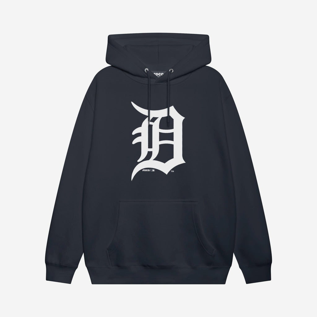 Detroit Tigers Primary Logo Hoodie FOCO Navy S - FOCO.com