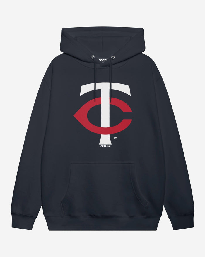 Minnesota Twins Primary Logo Hoodie FOCO Navy S - FOCO.com