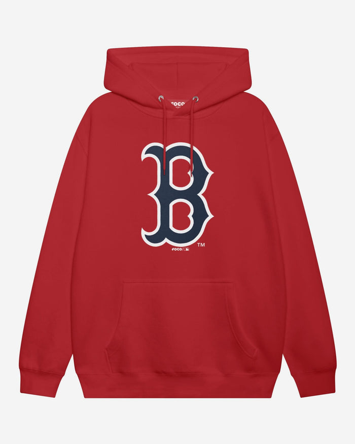 Boston Red Sox Primary Logo Hoodie FOCO Red S - FOCO.com