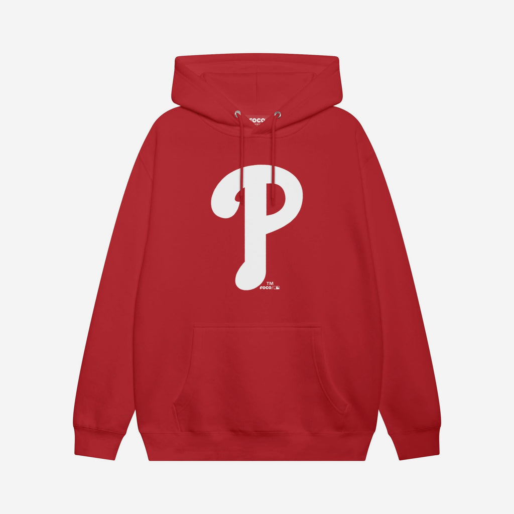 Philadelphia Phillies Primary Logo Hoodie FOCO Red S - FOCO.com