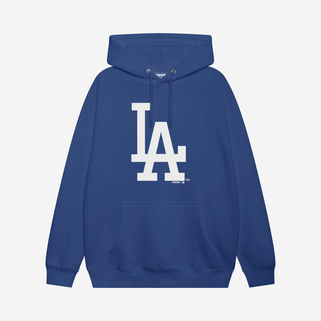 Los Angeles Dodgers Primary Logo Hoodie FOCO True Royal S - FOCO.com
