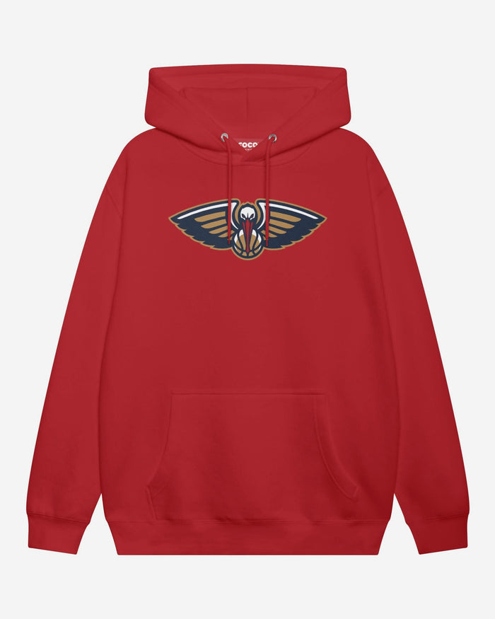New Orleans Pelicans Primary Logo Hoodie FOCO Red S - FOCO.com