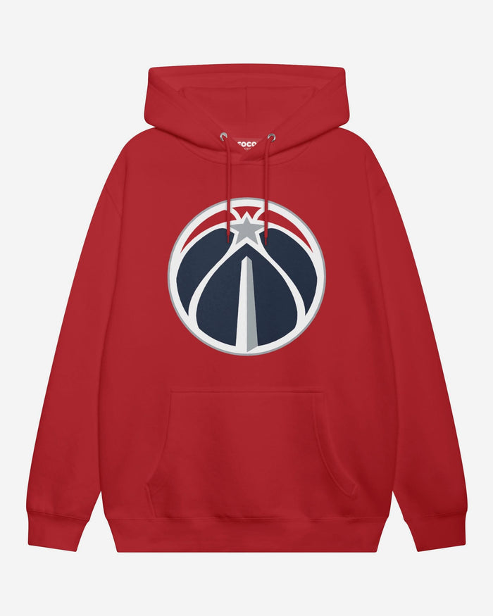 Washington Wizards Primary Logo Hoodie FOCO Red S - FOCO.com