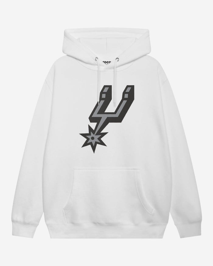 San Antonio Spurs Primary Logo Hoodie FOCO White S - FOCO.com
