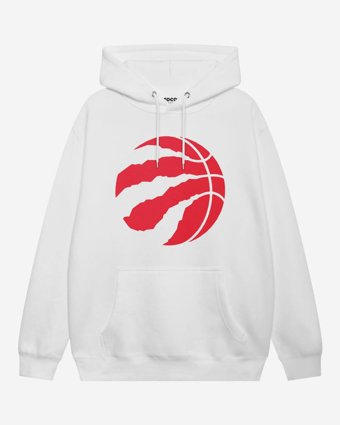 Toronto Raptors Primary Logo Hoodie FOCO White S - FOCO.com