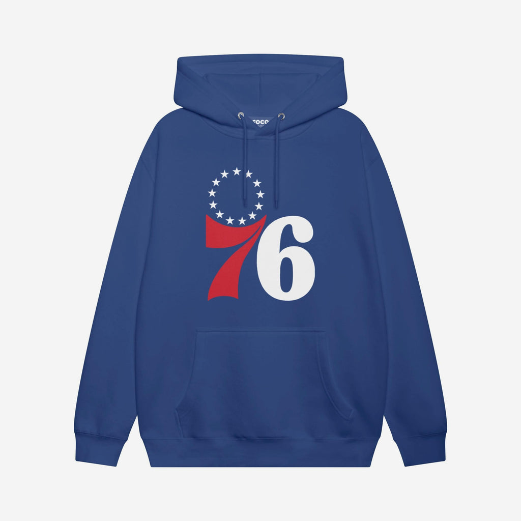 Philadelphia 76ers Primary Logo Hoodie FOCO True Royal S - FOCO.com