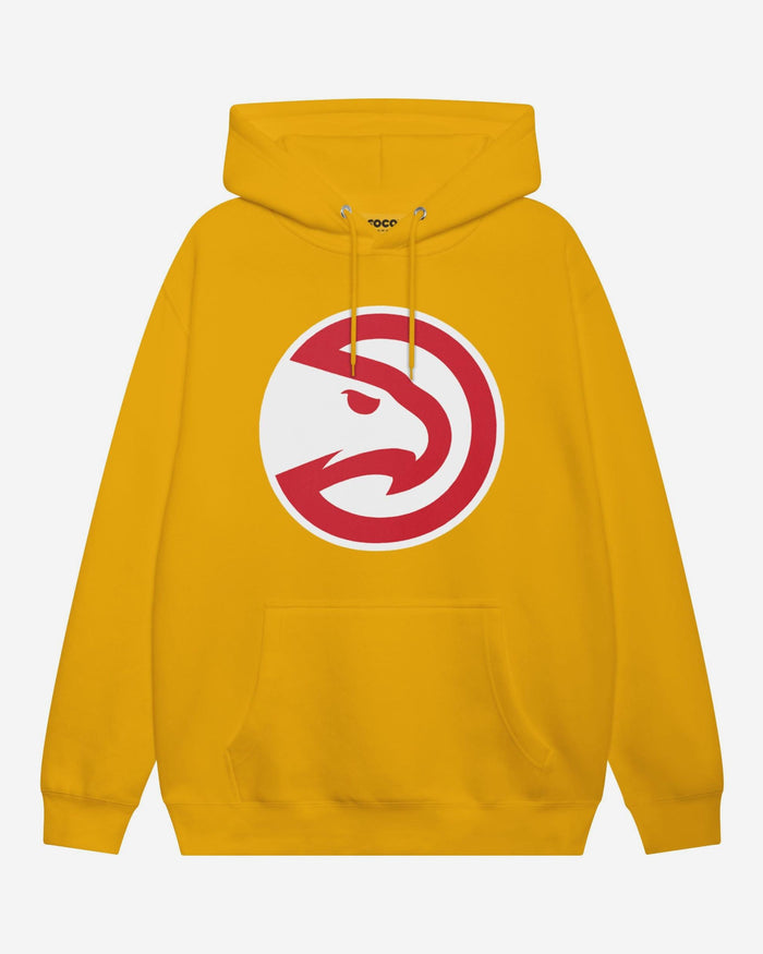 Atlanta Hawks Primary Logo Hoodie FOCO Lemon S - FOCO.com