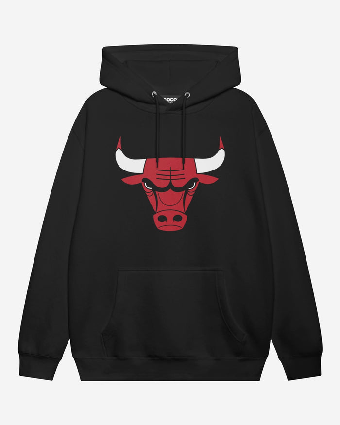 Chicago Bulls Primary Logo Hoodie FOCO Black S - FOCO.com