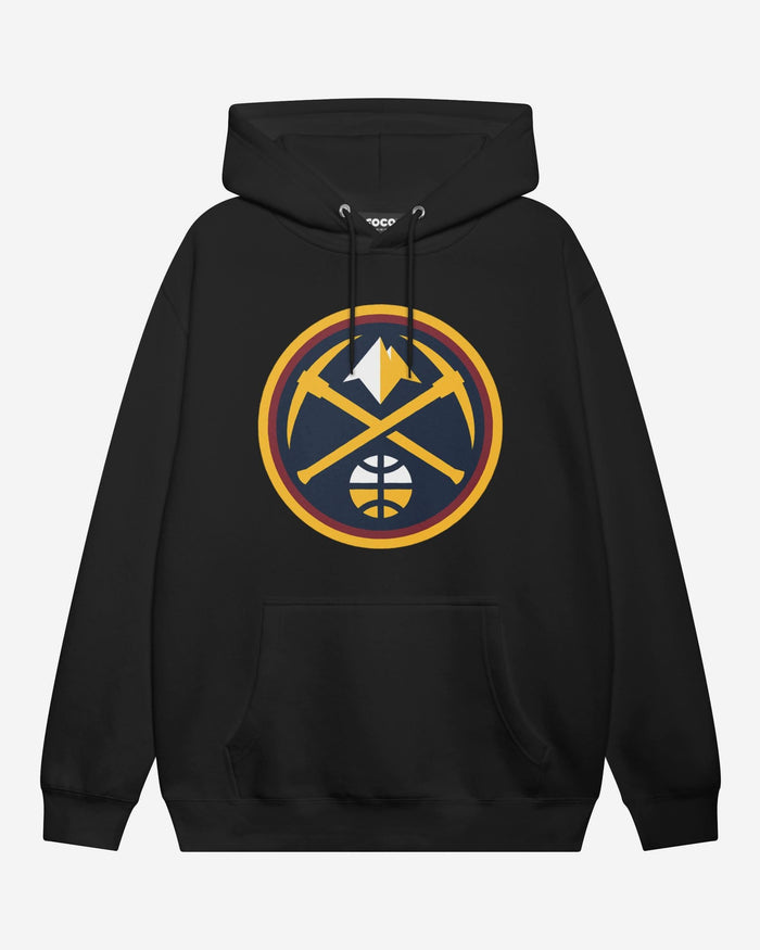 Denver Nuggets Primary Logo Hoodie FOCO Black S - FOCO.com