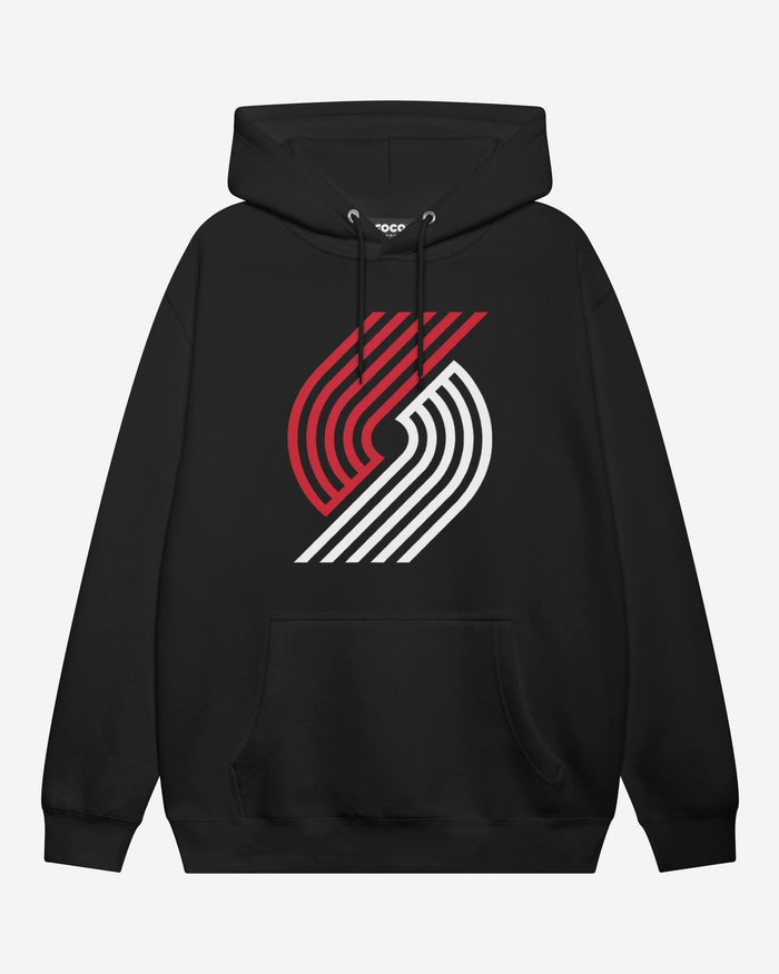 Portland Trail Blazers Primary Logo Hoodie FOCO Black S - FOCO.com