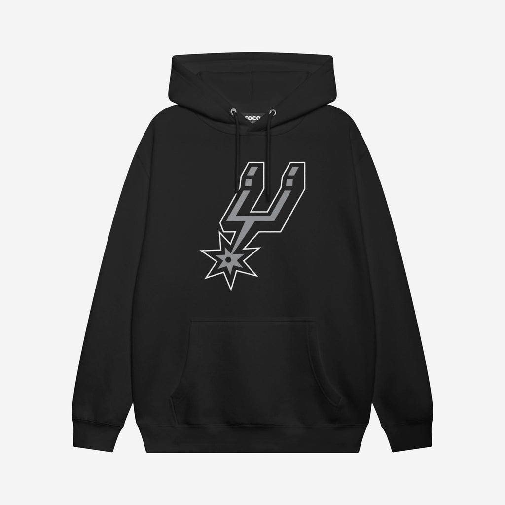 San Antonio Spurs Primary Logo Hoodie FOCO Black S - FOCO.com