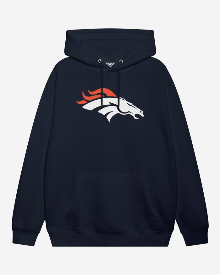 Denver Broncos Primary Logo Hoodie FOCO Navy S - FOCO.com