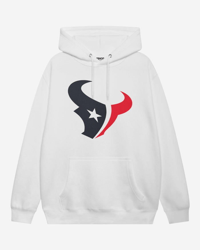 Houston Texans Primary Logo Hoodie FOCO White S - FOCO.com