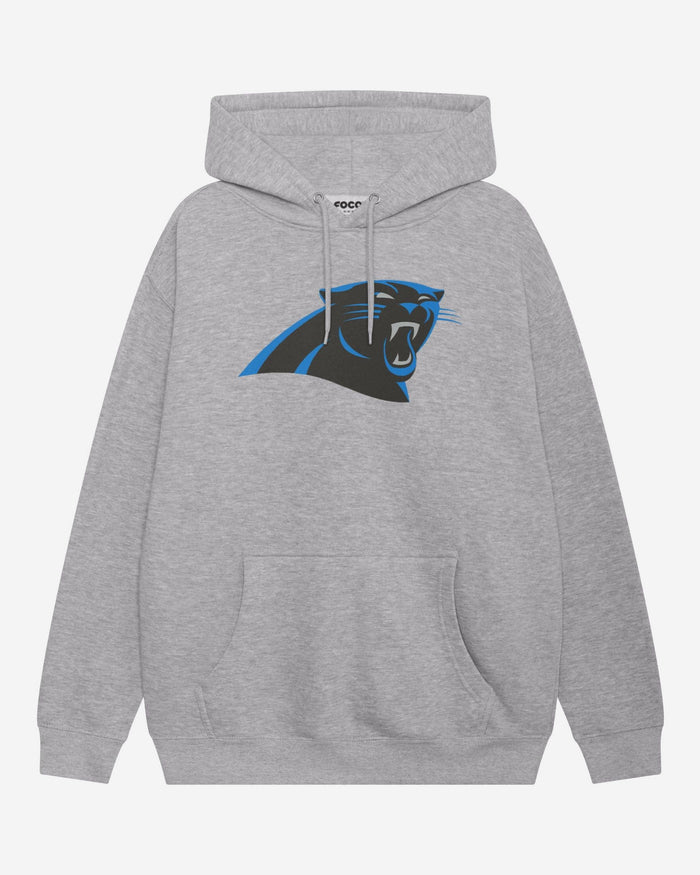 Carolina Panthers Primary Logo Hoodie FOCO Athletic Heather S - FOCO.com
