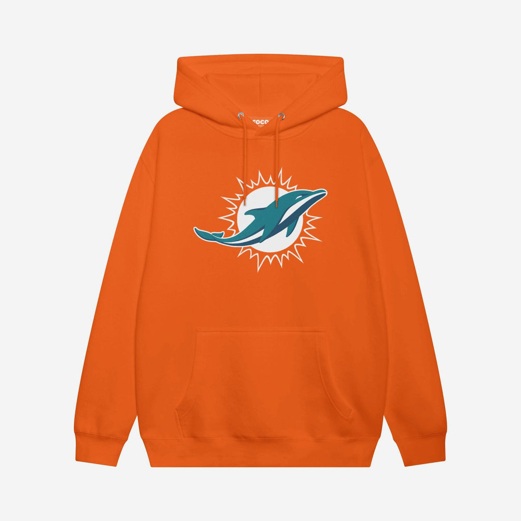 Miami Dolphins Primary Logo Hoodie FOCO Carrot S - FOCO.com