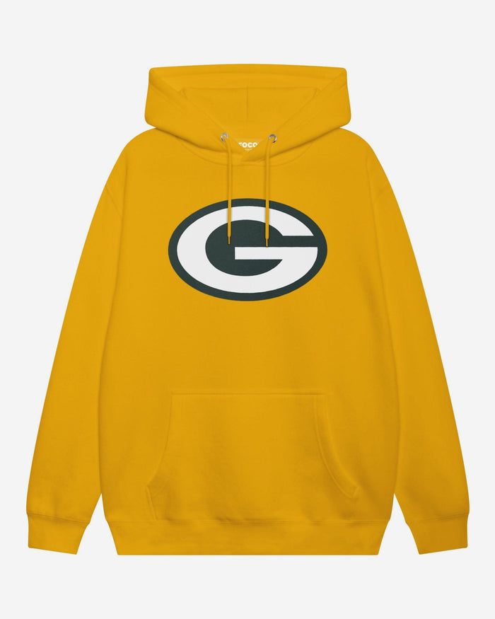 Green Bay Packers Primary Logo Hoodie FOCO Lemon S - FOCO.com