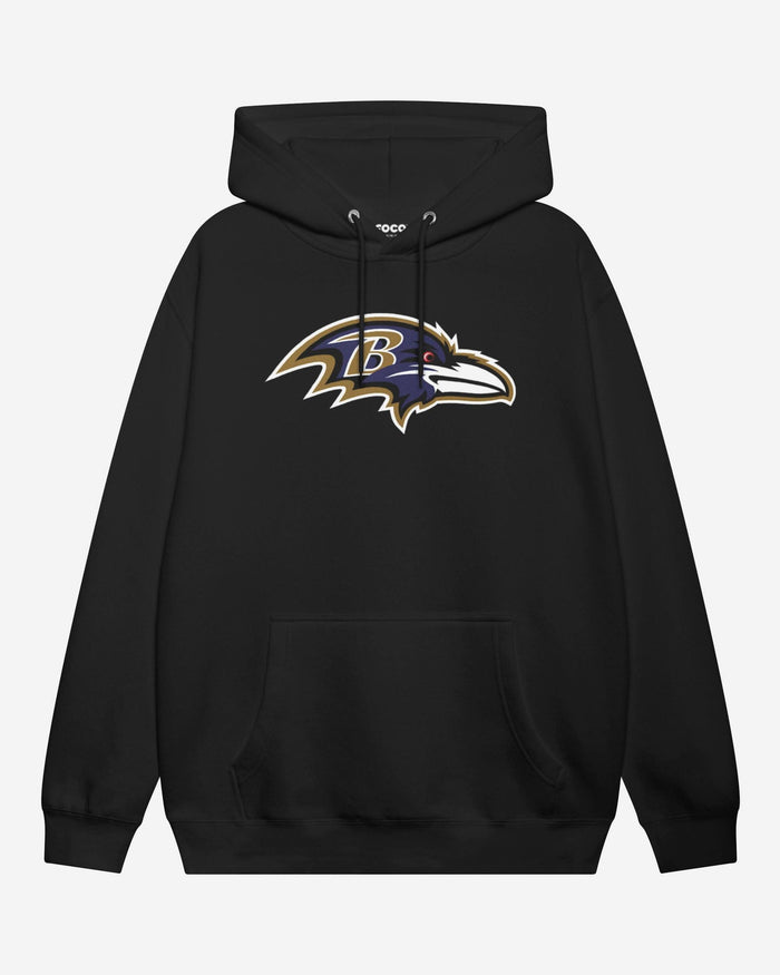 Baltimore Ravens Primary Logo Hoodie FOCO Black S - FOCO.com
