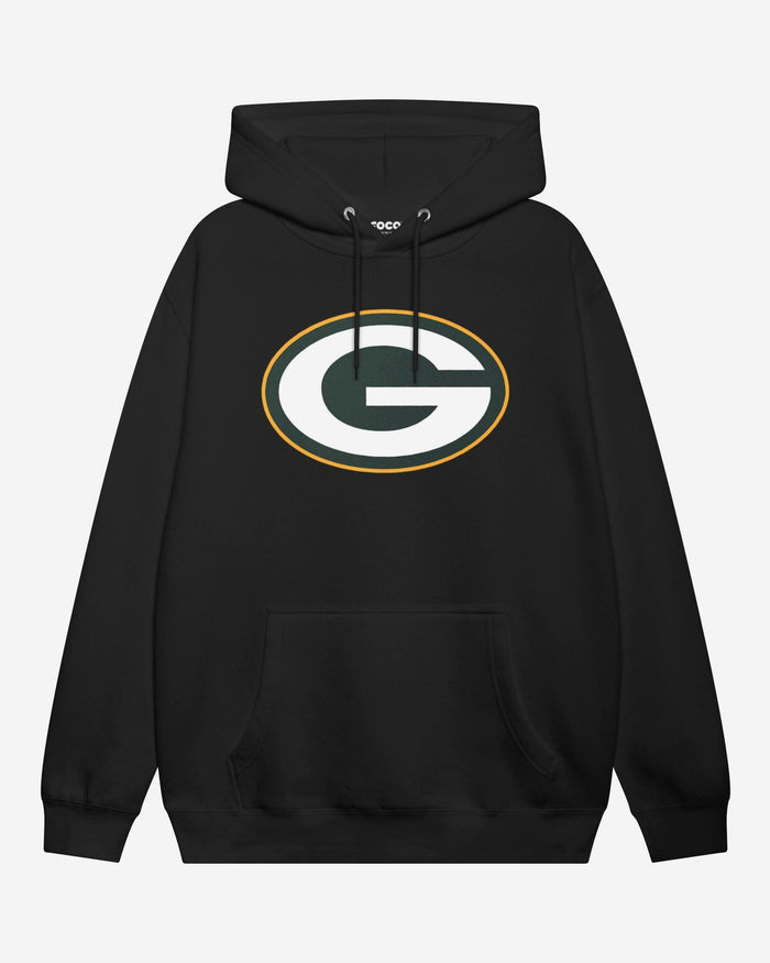 Green Bay Packers Primary Logo Hoodie FOCO Black S - FOCO.com