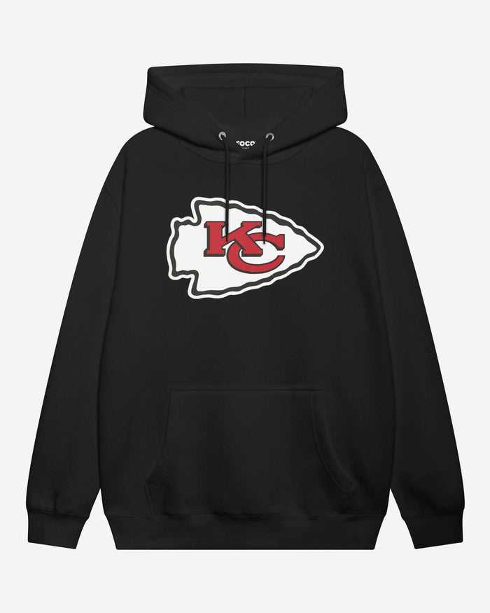 Kansas City Chiefs Primary Logo Hoodie FOCO Black S - FOCO.com