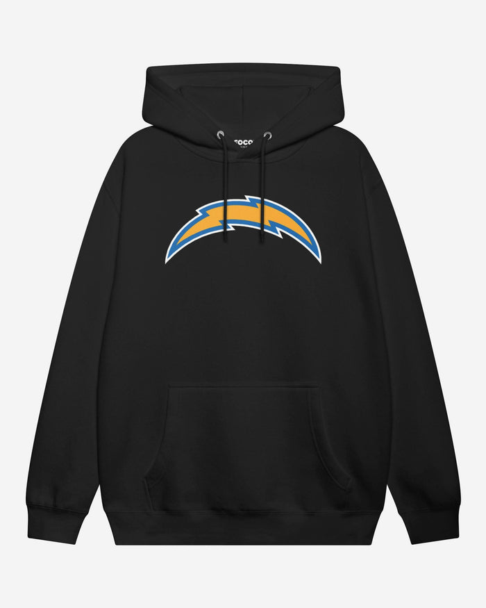 Los Angeles Chargers Primary Logo Hoodie FOCO Black S - FOCO.com