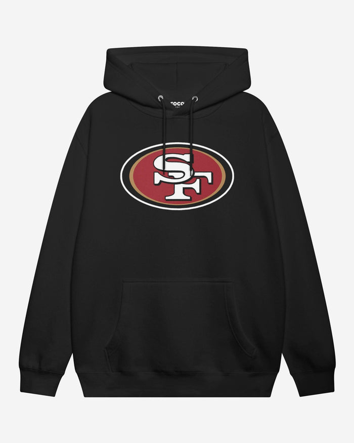 San Francisco 49ers Primary Logo Hoodie FOCO Black S - FOCO.com